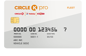 Circle K Pro WEX Fleet card