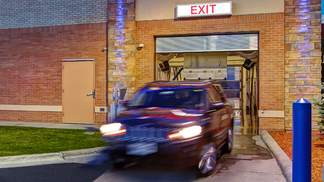 Car wash header