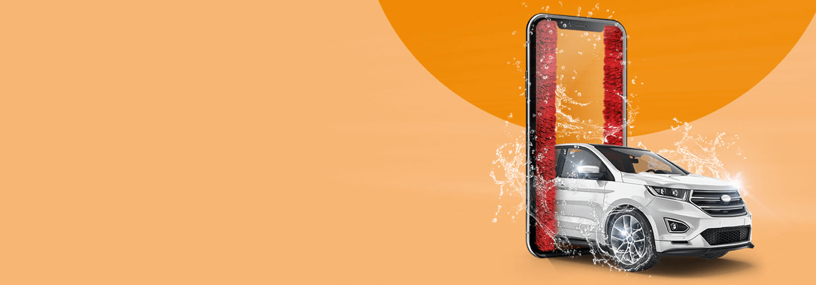 Circle K Carwash website header