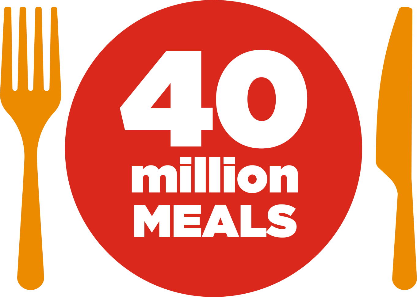 40 million meals icon