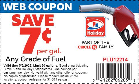 Gas Coupon