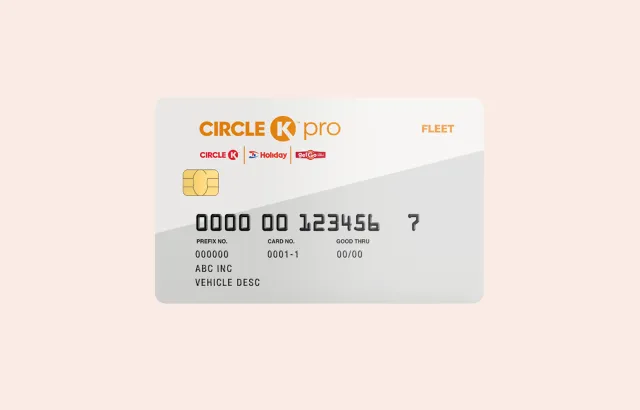 Circle K Pro Fleet card