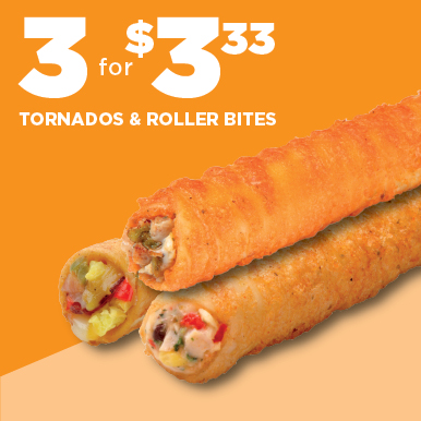 Tornados 3 for $3.33