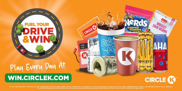 FUEL YOUR DRIVE WIN Circle K