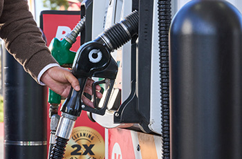 Fuel pump at Circle K station