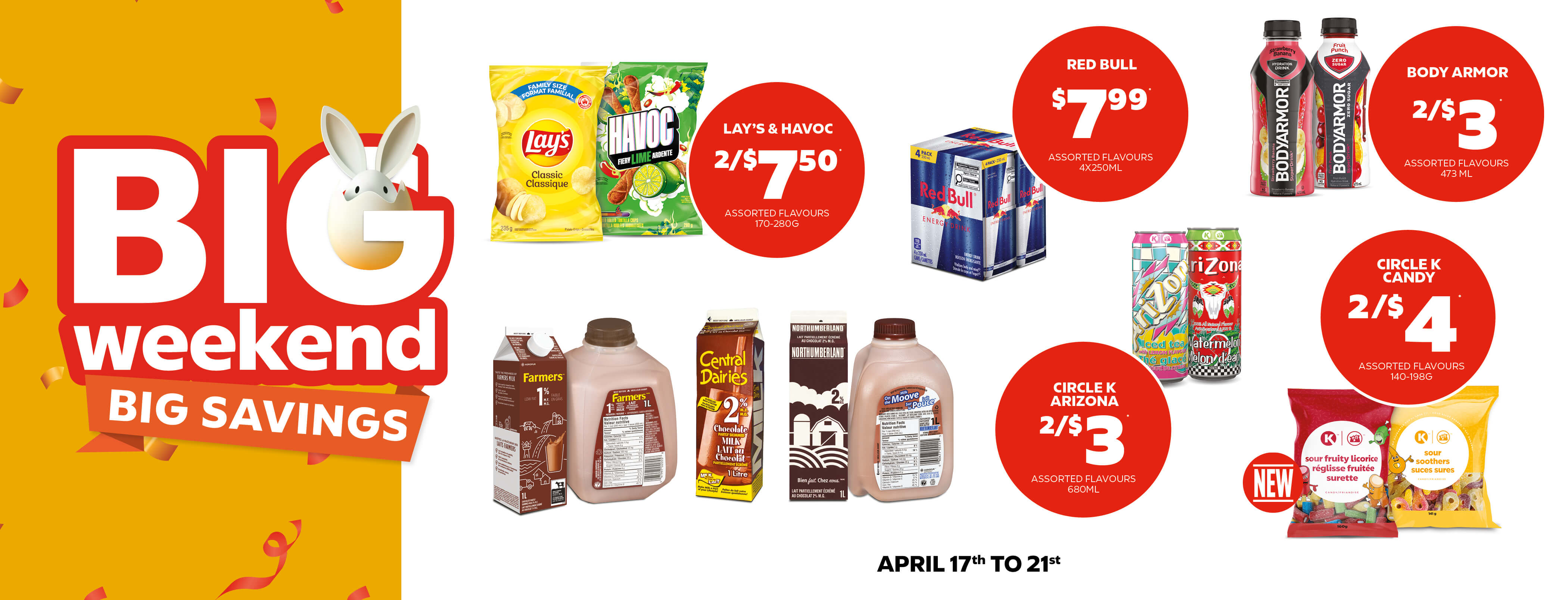Big weekend Big Savings