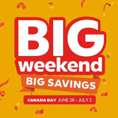 Big Weekend Big Savings